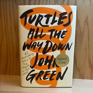 Turtles All the Way Down by John Green -- fiction novel